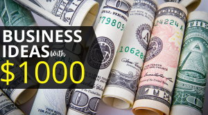 Start a business with 1000, Start a business for 1000, Start a business with 10000, Best business to start with 10k, Business you can start with 1000