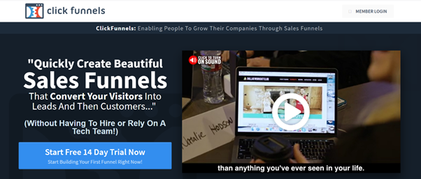 Click Funnel software