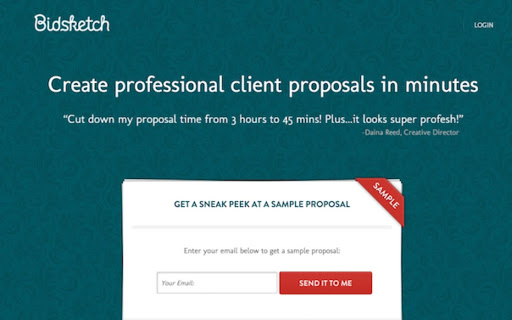 create professional clients proposals