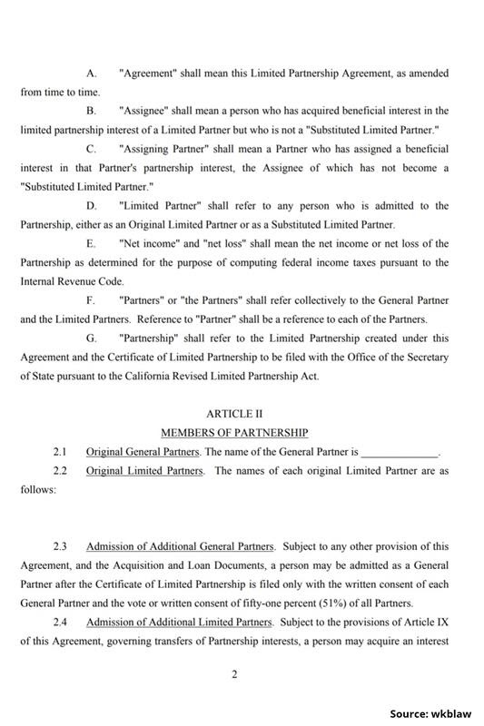 Limited Partnership Agreement-2