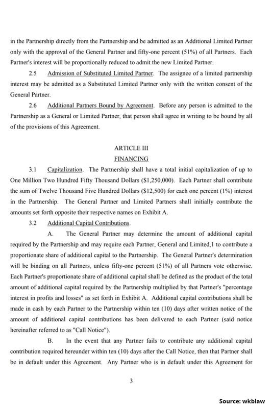 Limited Partnership Agreement-3