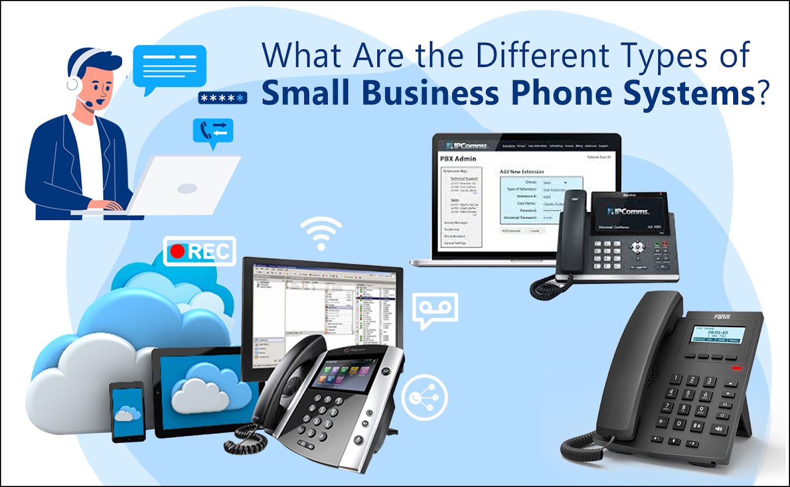 What Are the Different Types of Small Business Phone Systems?